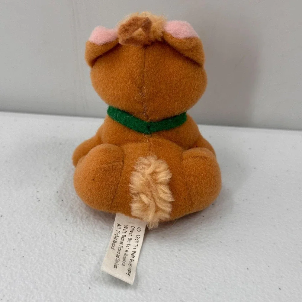Vintage 1988 Disney Oliver The Cat McDonalds Plush Simon Marketing‎ Ornament Toy